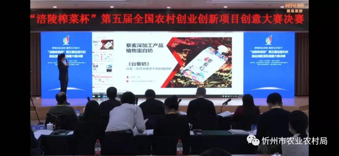 忻州市功能农产品“台藜奶”项目斩获全国农村农业创新项目创意大赛三等奖(图2)